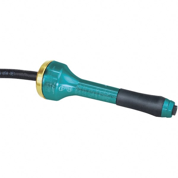 Dynabrade - 1/8" Collet, Straight Handle, Air Straight Die Grinder - 50,000 RPM, Rear Exhaust, 8 CFM, 0.1 hp, 90 psi, 1/4 NPT Inlet - Exact Tooling