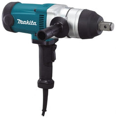 Makita - 1" Drive, 738 Ft/Lb Torque, Pistol Grip Handle, 1,400 RPM, Impact Wrench - 12 Amps, 120 Volts - Exact Tooling