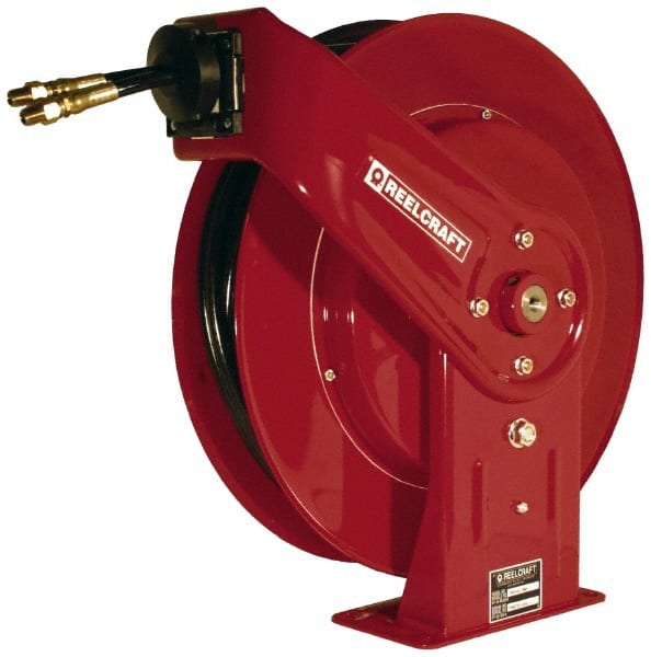 Reelcraft - 30' Spring Retractable Hose Reel - 2,000 psi, Hose Included - Exact Tooling