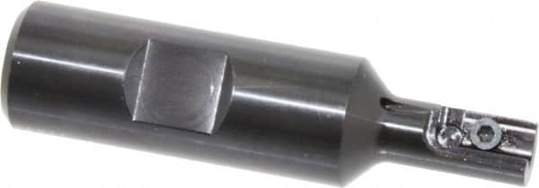 Carmex - 0.54" Cut Diam, 0.77" Max Depth of Cut, 3/4" Shank Diam, Indexable Thread Mill - Insert Style I/E, 14mm Insert Size, 1 Insert, Toolholder Style SR, 2.98" OAL - Exact Tooling