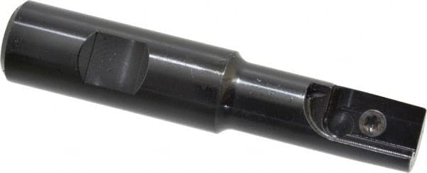 Carmex - 0.79" Cut Diam, 1.57" Max Depth of Cut, 3/4" Shank Diam, Indexable Thread Mill - Insert Style I/E, 21mm Insert Size, 1 Insert, Toolholder Style SR, 3.7" OAL - Exact Tooling