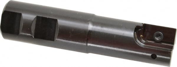 Carmex - 1.18" Cut Diam, 1.97" Max Depth of Cut, 1" Shank Diam, Indexable Thread Mill - Insert Style I/E, 21mm Insert Size, 2 Inserts, Toolholder Style SR, 4-1/4" OAL - Exact Tooling