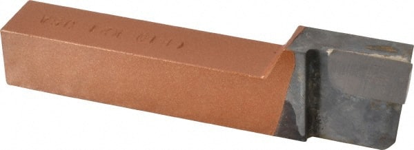 Made in USA - 5/8 x 5/8" Shank, Offset Side Cutting Single Point Tool Bit - GR-10, Grade K21 - Exact Tooling