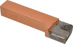 Made in USA - 5/8 x 5/8" Shank, Offset Side Cutting Single Point Tool Bit - GL-10, Grade K21 - Exact Tooling