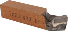 Made in USA - 1/2 x 1/2" Shank, Square Shank Boring Single Point Tool Bit - TSC-8, Grade K21 - Exact Tooling