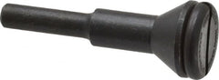 Value Collection - 3/8" Hole, Screw Lock Wheel & Disc Mandrel - 2" OAL, 1/4" Max Wheel Width, 1/4" Shank Diam - Exact Tooling
