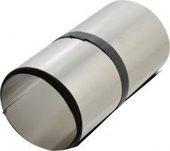 Made in USA - 1 Piece, 100 Inch Long x 6 Inch Wide x 0.002 Inch Thick, Roll Shim Stock - Stainless Steel - Exact Tooling