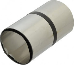Made in USA - 1 Piece, 100 Inch Long x 6 Inch Wide x 0.003 Inch Thick, Roll Shim Stock - Stainless Steel - Exact Tooling