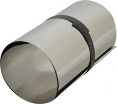 Made in USA - 1 Piece, 50 Inch Long x 6 Inch Wide x 0.003 Inch Thick, Roll Shim Stock - Stainless Steel - Exact Tooling