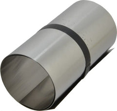 Made in USA - 1 Piece, 50 Inch Long x 6 Inch Wide x 0.005 Inch Thick, Roll Shim Stock - Stainless Steel - Exact Tooling
