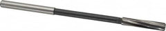 Interstate - 19/64" High Speed Steel Chucking Reamer - Exact Tooling