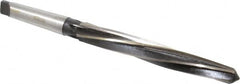 Interstate - 1" Reamer Diam, 47/64" Small End Diam, 3MT Morse Taper Shank, 7-3/8" Flute, Bridge Reamer - Exact Tooling