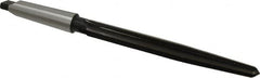Interstate - 13/16" Reamer Diam, 35/64" Small End Diam, 3MT Morse Taper Shank, 7-3/8" Flute, Bridge Reamer - Exact Tooling