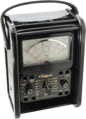 Simpson Electric - 12392, 1,000 VAC/VDC, Analog Manual Ranging Multimeter - 20 mOhm, Measures Voltage, Current, Resistance - Exact Tooling