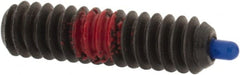 Gibraltar - 6-32, 17/32" Thread Length, 1/16" Plunger Projection, Steel Threaded Spring Plunger - 0.045" Max Plunger Diam, 17/32" Plunger Length, 1.5 Lb Init End Force, 4.5 Lb Final End Force, 1/16" Hex - Exact Tooling
