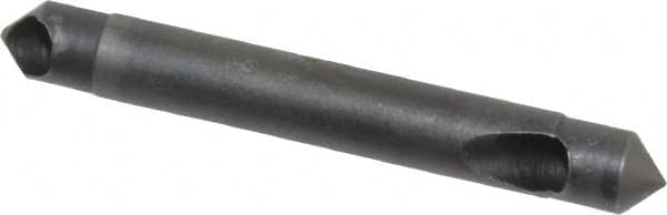 Weldon - 3/16" Shank Diam, 90° High Speed Steel Countersink - Exact Tooling