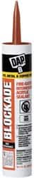 DAP - 10.1 oz Cartridge Red Acrylic & Latex Joint Sealant - 15 to 120°F Operating Temp - Exact Tooling