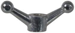 Value Collection - 1/2-13 UNC, Zinc Plated, Iron Standard Wing Nut - Grade 32510, 4-1/2" Wing Span, 1-7/8" Wing Span, 1-1/8" Base Diam - Exact Tooling