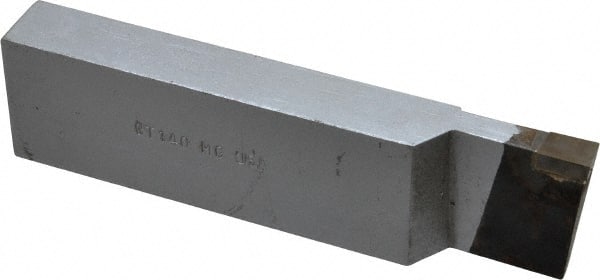 Accupro - 1-1/2 x 3/4" Shank, Cutoff & Grooving Single Point Tool Bit - CT-140 - Exact Tooling