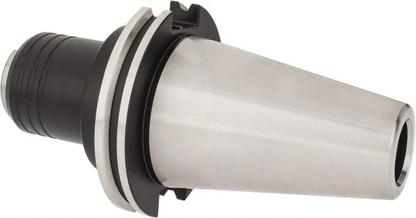 Bilz - CAT50 Taper Shank Rigid Tapping Adapter - 1/4 to 7/8" Tap Capacity, 3.5" Projection, Size 2 Adapter, Quick Change, Through Coolant - Exact Tooling