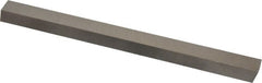 Interstate - M2 High Speed Steel Square Tool Bit Blank - 1/2" Wide x 1/2" High x 8" OAL, Ground - Exact Tooling