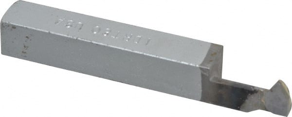 Accupro - 1/2 x 1/2" Shank, Threading Single Point Tool Bit - IDRT-80, Grade Micrograin - Exact Tooling