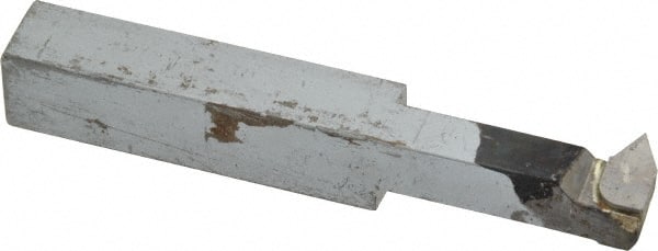 Accupro - 1/2 x 1/2" Shank, Threading Single Point Tool Bit - IDRT-81, Grade Micrograin - Exact Tooling