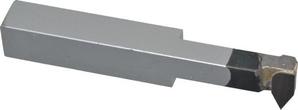 Accupro - 1/2 x 1/2" Shank, Threading Single Point Tool Bit - IDLT-81, Grade Micrograin - Exact Tooling