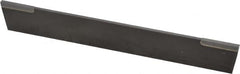 Made in USA - 3/32 Inch Wide x 11/16 Inch High x 5 Inch Long, Parallel Blade, Cutoff Blade - Micrograin Grade, Bright Finish - Exact Tooling