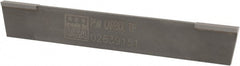 Made in USA - 3/16 Inch Wide x 7/8 Inch High x 6 Inch Long, Parallel Blade, Cutoff Blade - Micrograin Grade, Bright Finish - Exact Tooling