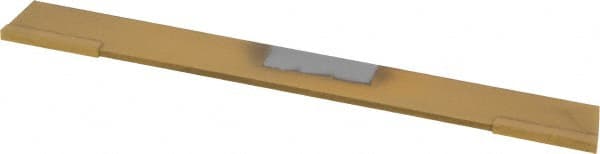 Made in USA - 3/32 Inch Wide x 1/2 Inch High x 4-1/2 Inch Long, Parallel Blade, Cutoff Blade - Micrograin Grade, TiN Coated - Exact Tooling