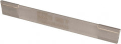 Empire - 3/32 Inch Wide x 1/2 Inch High x 4-1/2 Inch Long, Parallel Blade, Cutoff Blade - C6 Grade, Bright Finish - Exact Tooling