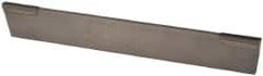 Empire - 1/8 Inch Wide x 11/16 Inch High x 5 Inch Long, Parallel Blade, Cutoff Blade - C6 Grade, Bright Finish - Exact Tooling