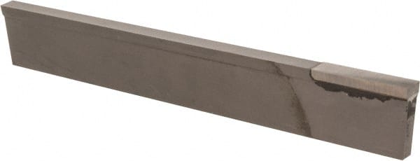 Made in USA - 3/16 Inch Wide x 11/16 Inch High x 5 Inch Long, Parallel Blade, Cutoff Blade - C2 Grade, Bright Finish - Exact Tooling