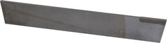Made in USA - 1/8 Inch Wide x 3/4 Inch High x 5 Inch Long, Parallel Blade, Cutoff Blade - C2 Grade, Bright Finish - Exact Tooling