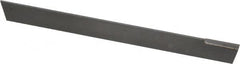 Made in USA - 1/16 Inch Wide x 1/2 Inch High x 4-1/2 Inch Long, Parallel Blade, Cutoff Blade - C6 Grade, Bright Finish - Exact Tooling