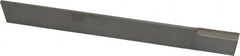 Made in USA - 3/32 Inch Wide x 1/2 Inch High x 4-1/2 Inch Long, Parallel Blade, Cutoff Blade - C6 Grade, Bright Finish - Exact Tooling