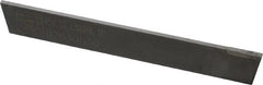 Made in USA - 1/8 Inch Wide x 7/8 Inch High x 6 Inch Long, Parallel Blade, Cutoff Blade - C6 Grade, Bright Finish - Exact Tooling