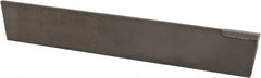 Made in USA - 5/32 Inch Wide x 7/8 Inch High x 6 Inch Long, Parallel Blade, Cutoff Blade - C6 Grade, Bright Finish - Exact Tooling
