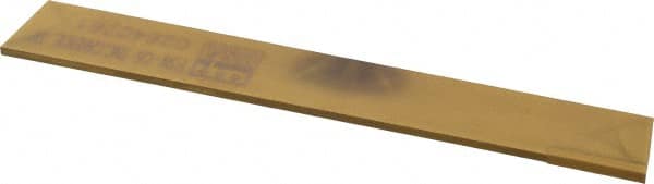 Made in USA - 3/32 Inch Wide x 11/16 Inch High x 5 Inch Long, Tapered Blade, Cutoff Blade - C6 Grade, TiN Coated - Exact Tooling