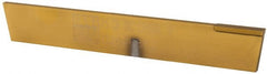Made in USA - 3/16 Inch Wide x 7/8 Inch High x 6 Inch Long, Tapered Blade, Cutoff Blade - C6 Grade, TiN Coated - Exact Tooling