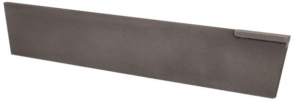 Made in USA - 3/16 Inch Wide x 1-1/8 Inch High x 6-1/2 Inch Long, Tapered Blade, Cutoff Blade - C2 Grade, Bright Finish - Exact Tooling
