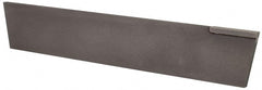 Made in USA - 3/16 Inch Wide x 1-1/8 Inch High x 6-1/2 Inch Long, Tapered Blade, Cutoff Blade - C2 Grade, Bright Finish - Exact Tooling