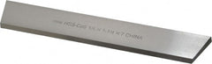 Interstate - 1/4 Inch Wide x 1-1/4 Inch High x 7 Inch Long, Parallel Cutoff Blade - M35 Grade, Bright Finish - Exact Tooling