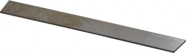 Interstate - 1/16 Inch Wide x 1/2 Inch High x 4-1/2 Inch Long, Parallel Blade, Cutoff Blade - M2 Grade, Bright Finish - Exact Tooling