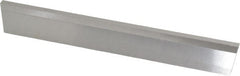 Interstate - 1/8 Inch Wide x 3/4 Inch High x 5 Inch Long, Parallel Blade, Cutoff Blade - M35 Grade, Bright Finish - Exact Tooling