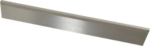 Interstate - 1/8 Inch Wide x 7/8 Inch High x 6 Inch Long, Parallel Blade, Cutoff Blade - M35 Grade, Bright Finish - Exact Tooling