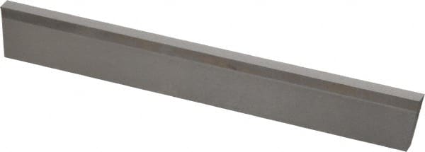 Interstate - 5/32 Inch Wide x 11/16 Inch High x 5 Inch Long, Parallel Blade, Cutoff Blade - M35 Grade, Bright Finish - Exact Tooling