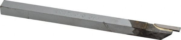 Accupro - 3/8 x 3/8" Shank, Cutoff & Grooving Single Point Tool Bit - LC-375080 - Exact Tooling