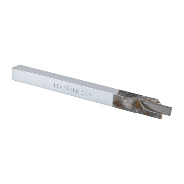Accupro - 7/16 x 7/16" Shank, Single Point Tool Bit - 6 Inch Long - Exact Tooling